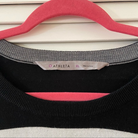 Athleta Strobe Colorblock Merino Wool Sweater - EUC - XL - Picture 6 of 9